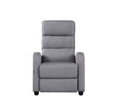 Luxury Fabric Recliner Chair - Grey